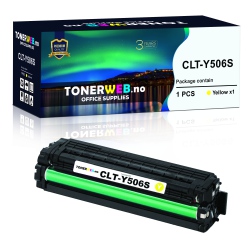 BildeSamsung CLT-Y506L Y (gul) toner 3500 sider - kompatibel