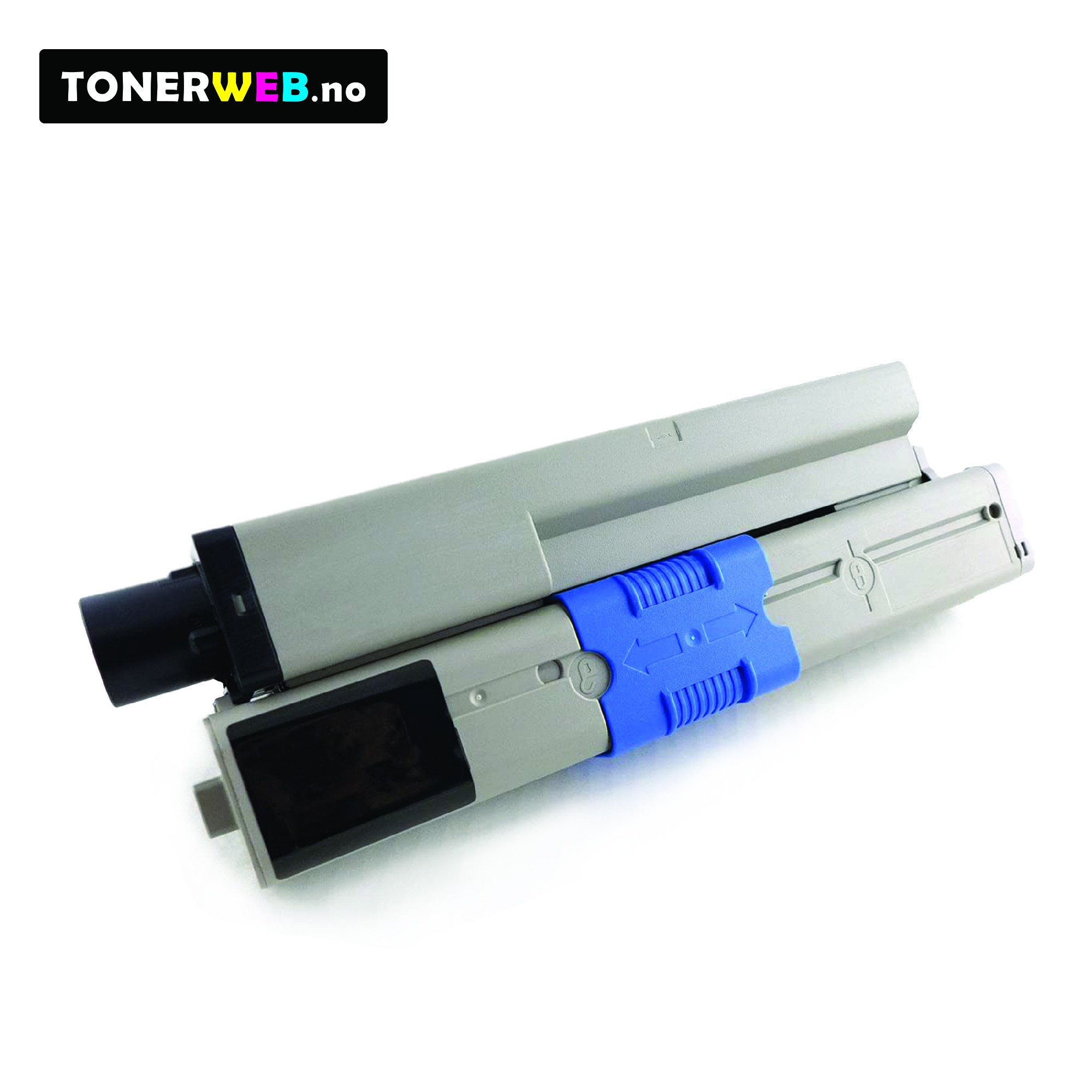 OKI C301 / C321 BK (svart) toner 2200 sider - kompatibel