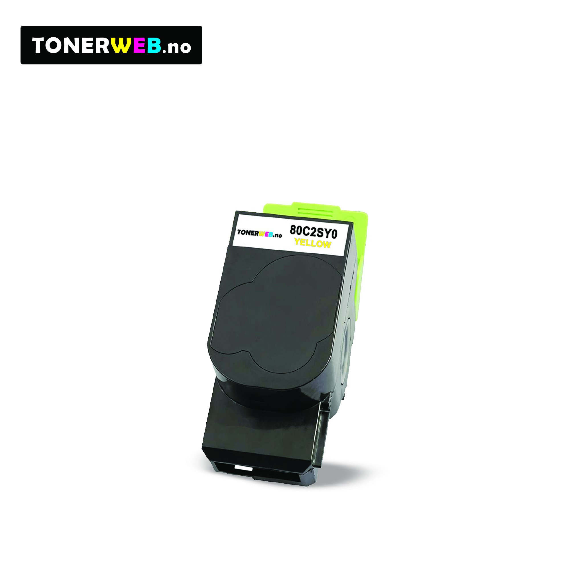 Lexmark Toner Gul (2.000 sider) - Erstatter 80C2SY0