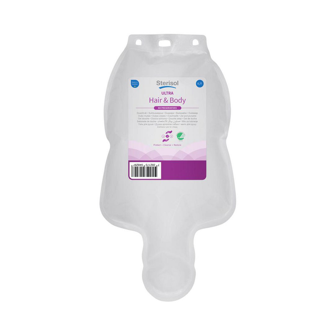 BildeDuschtvål STERISOL Ultra Hair&Body 700ml