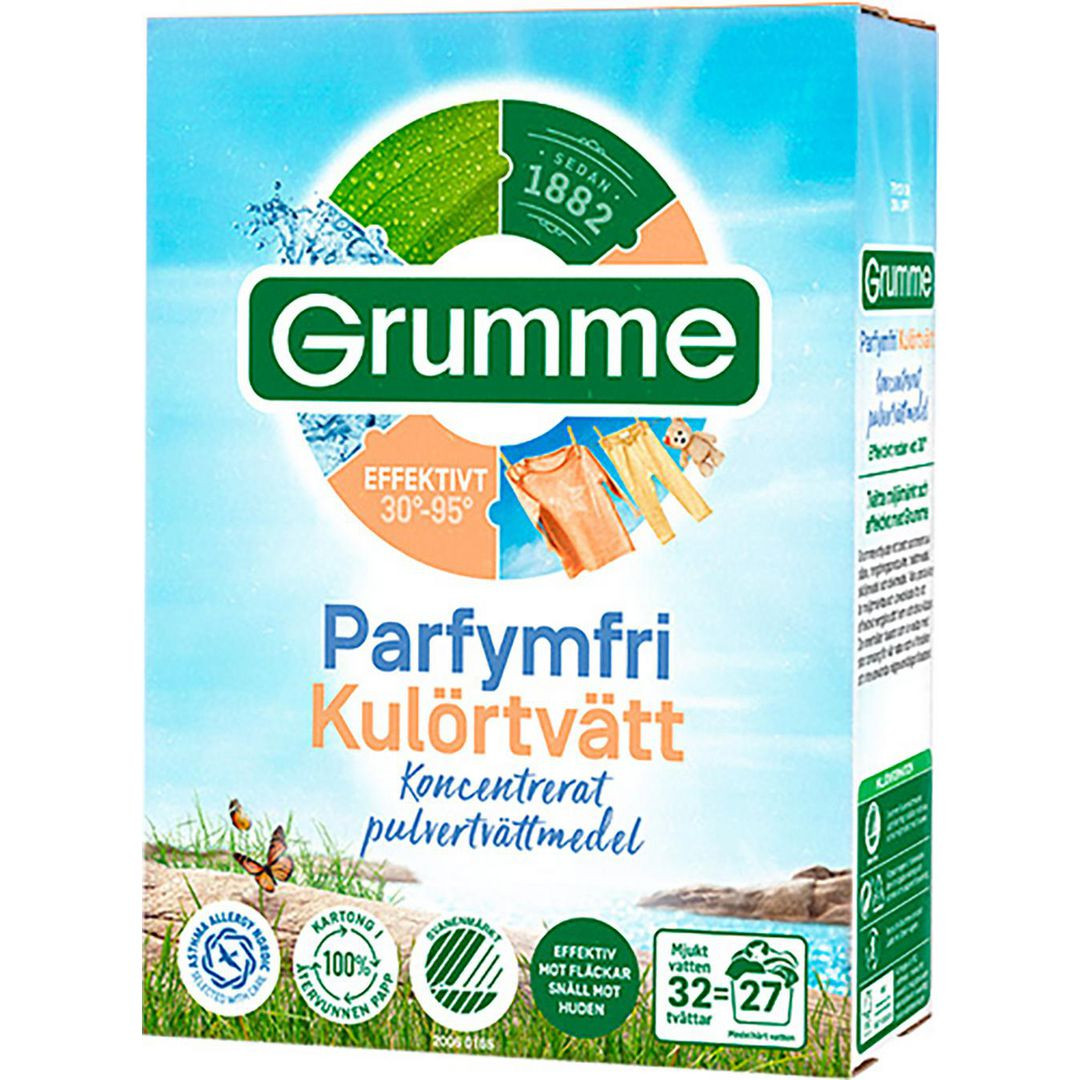 BildeTvättmedel GRUMME Kulörttvätt 1,12kg