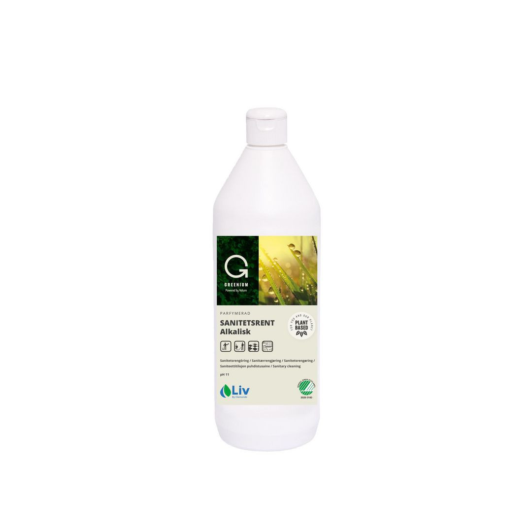 BildeSanitetsrent LIV Greenium alk. 1L