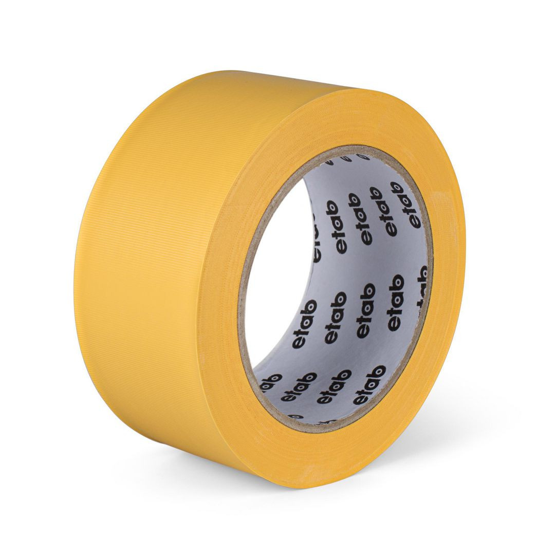 BildeSkyddstejp ETAB PVC 50mmx33m gul