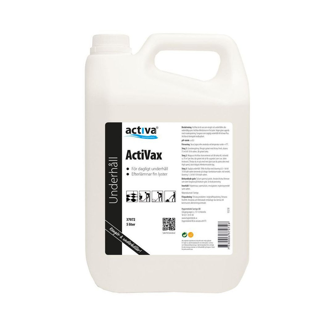 BildeGolvvax ACTIVA activax 5L