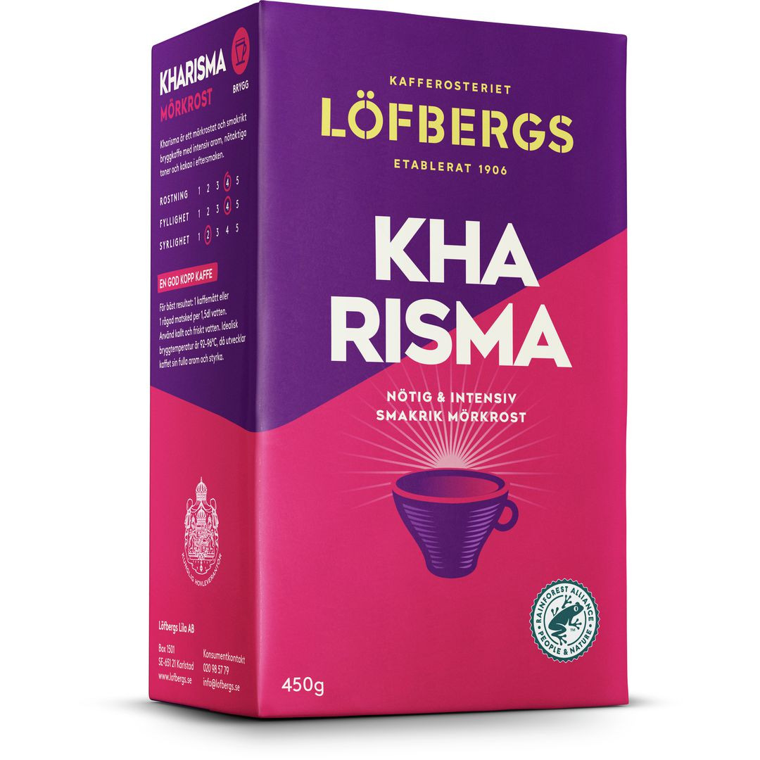 BildeKaffe LÖFBERGS Kharisma RA 450g