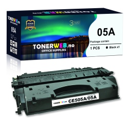 BildeHP 05A BK (svart) toner 2700 sider - kompatibel