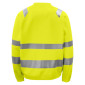 Sweatshirt varsel Projob 6106 gul kl3 XS