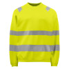 Sweatshirt varsel Projob 6106 gul kl3 S