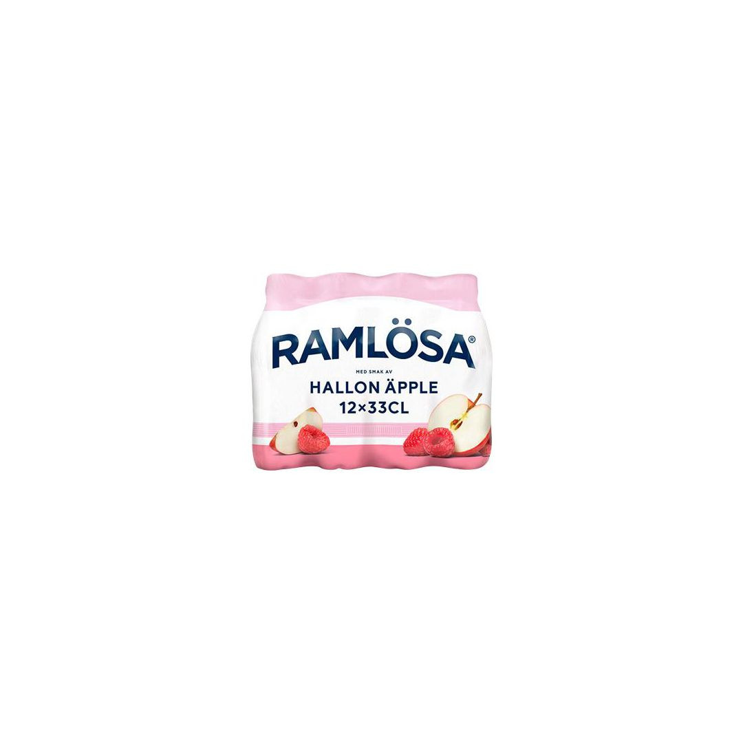 BildeDricka RAMLÖSA hallon äpple 12x33cl pet