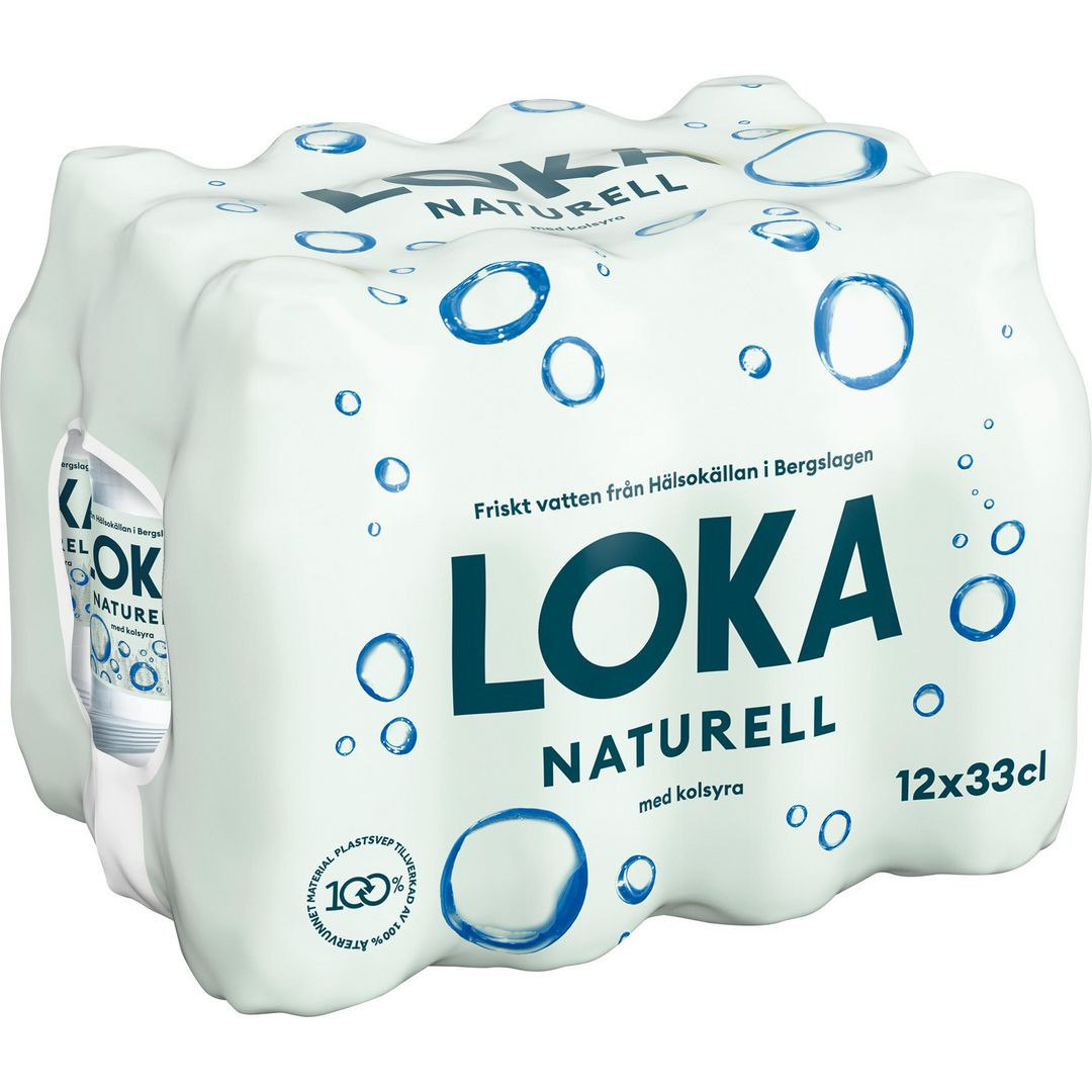 BildeDricka LOKA naturell 33cl pet