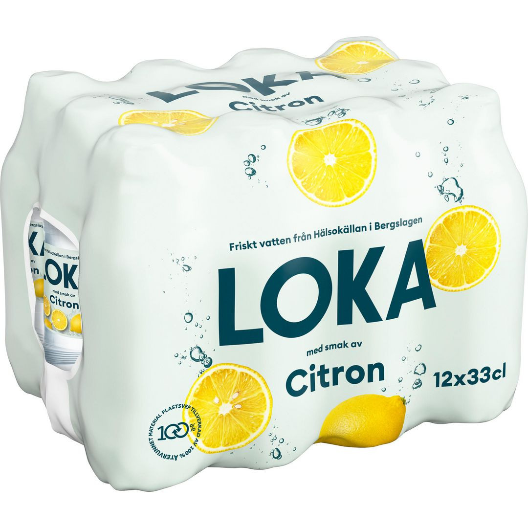 BildeDricka LOKA citron 33cl pet