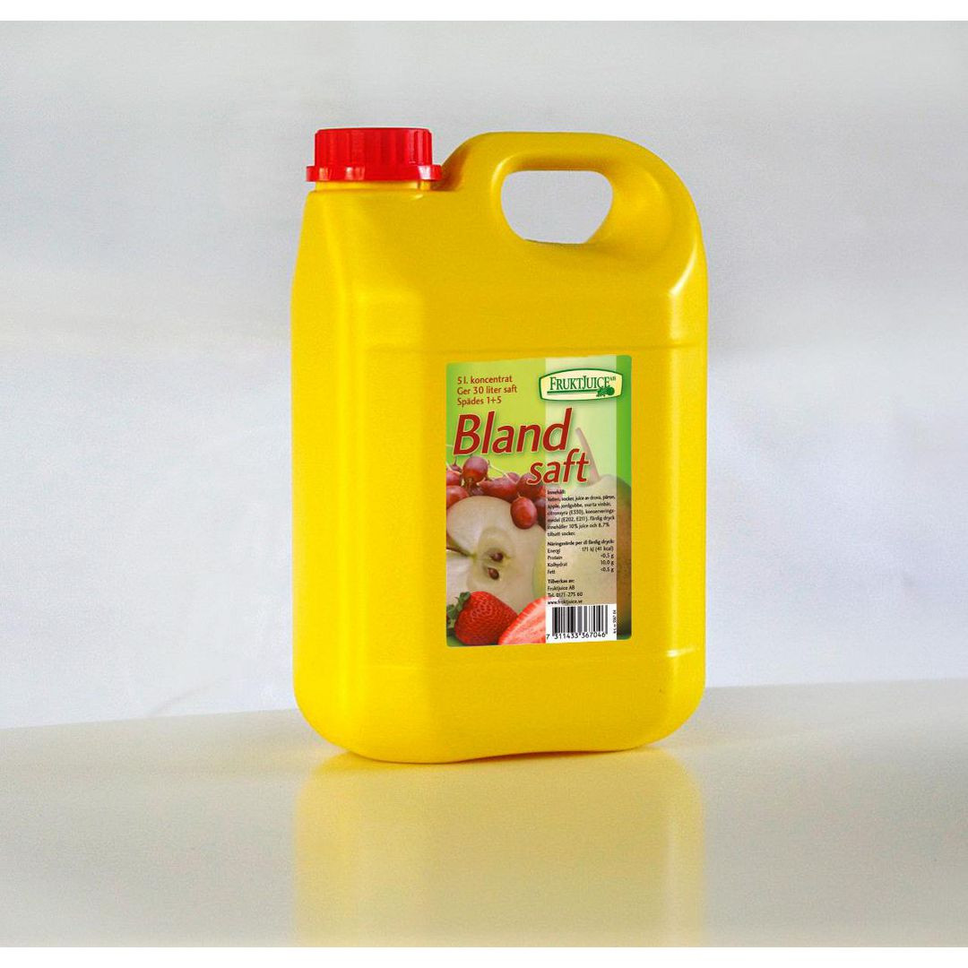 BildeSaft FRUKTJUICE Blandsaft 1+5 5L