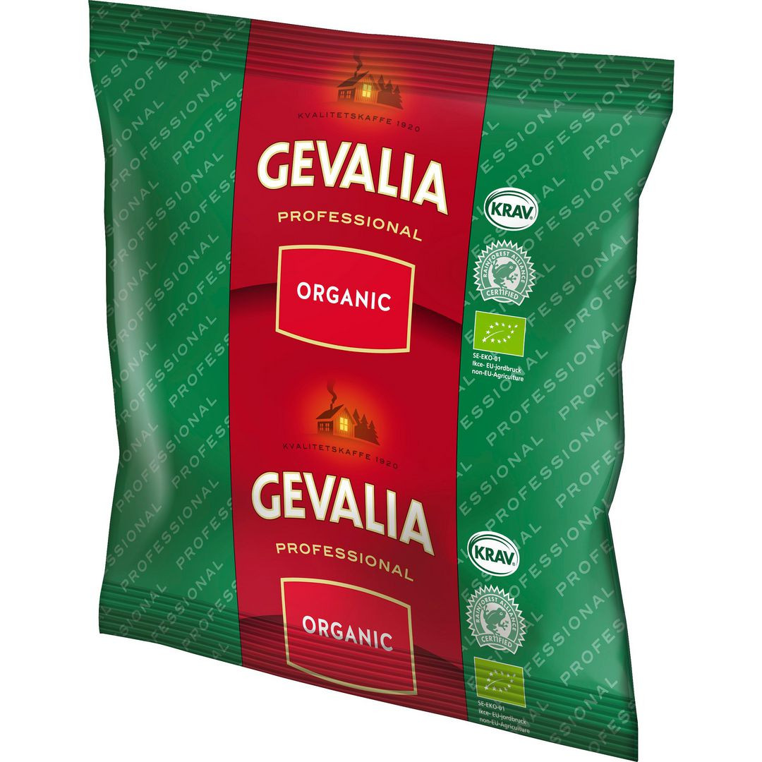 BildeKaffe GEVALIA OrgKrav Mellan 100g 48/krt