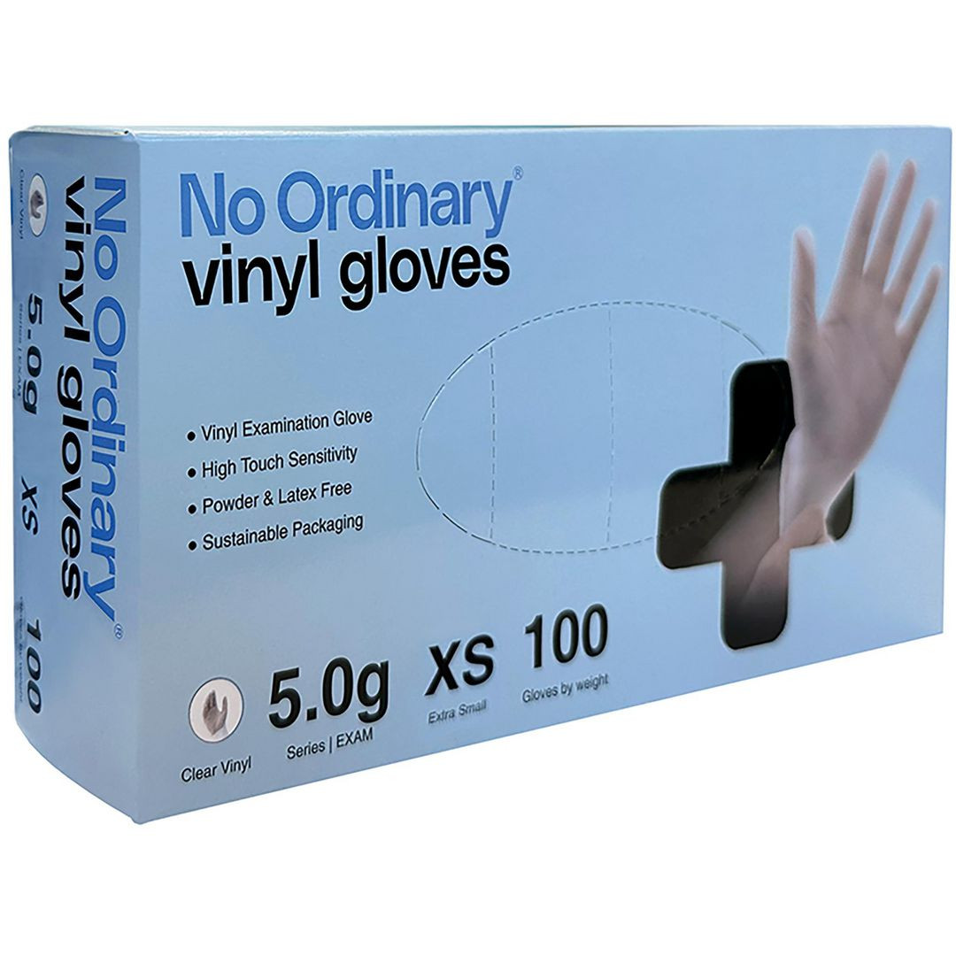 BildeVinylhandske NO ORDINARY f-fri XS 100/fp