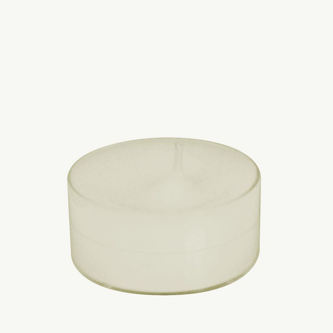 BildeVärmeljus 100% raps 38x24mm 40/fp vit