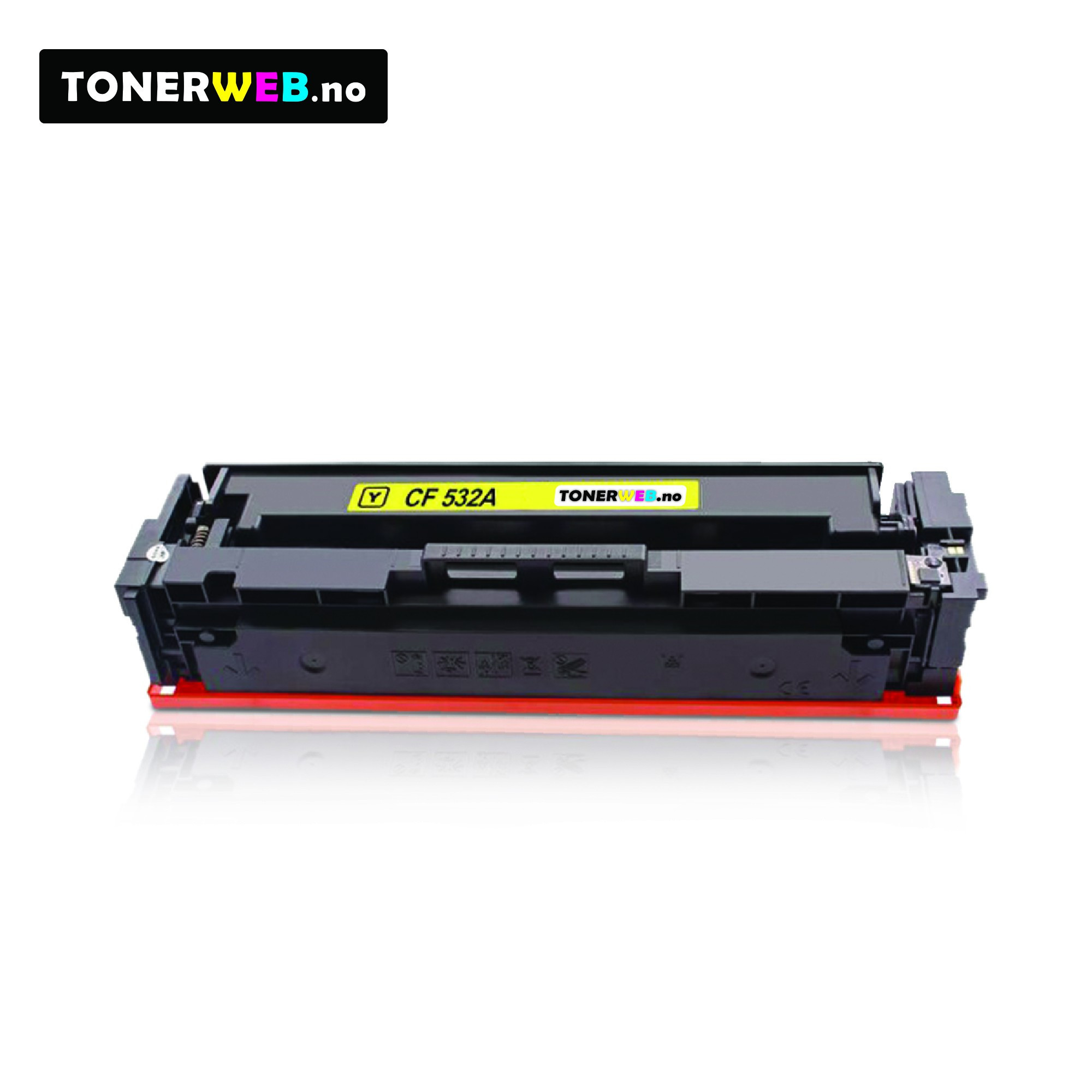 HP 205A Y (gul) toner 900 sider - kompatibel