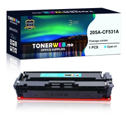BildeHP 205A C (cyan) toner 900 sider - kompatibel