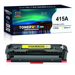 BildeHP 415A Y (gul) toner 2100 sider - kompatibel
