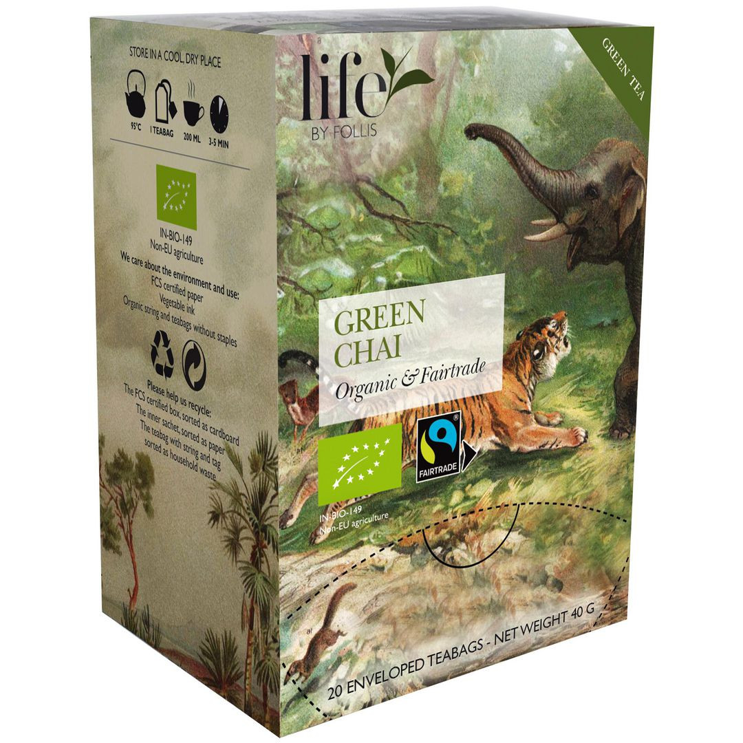 BildeTe LIFE BY FOLLIS Grönt chai 20/fp