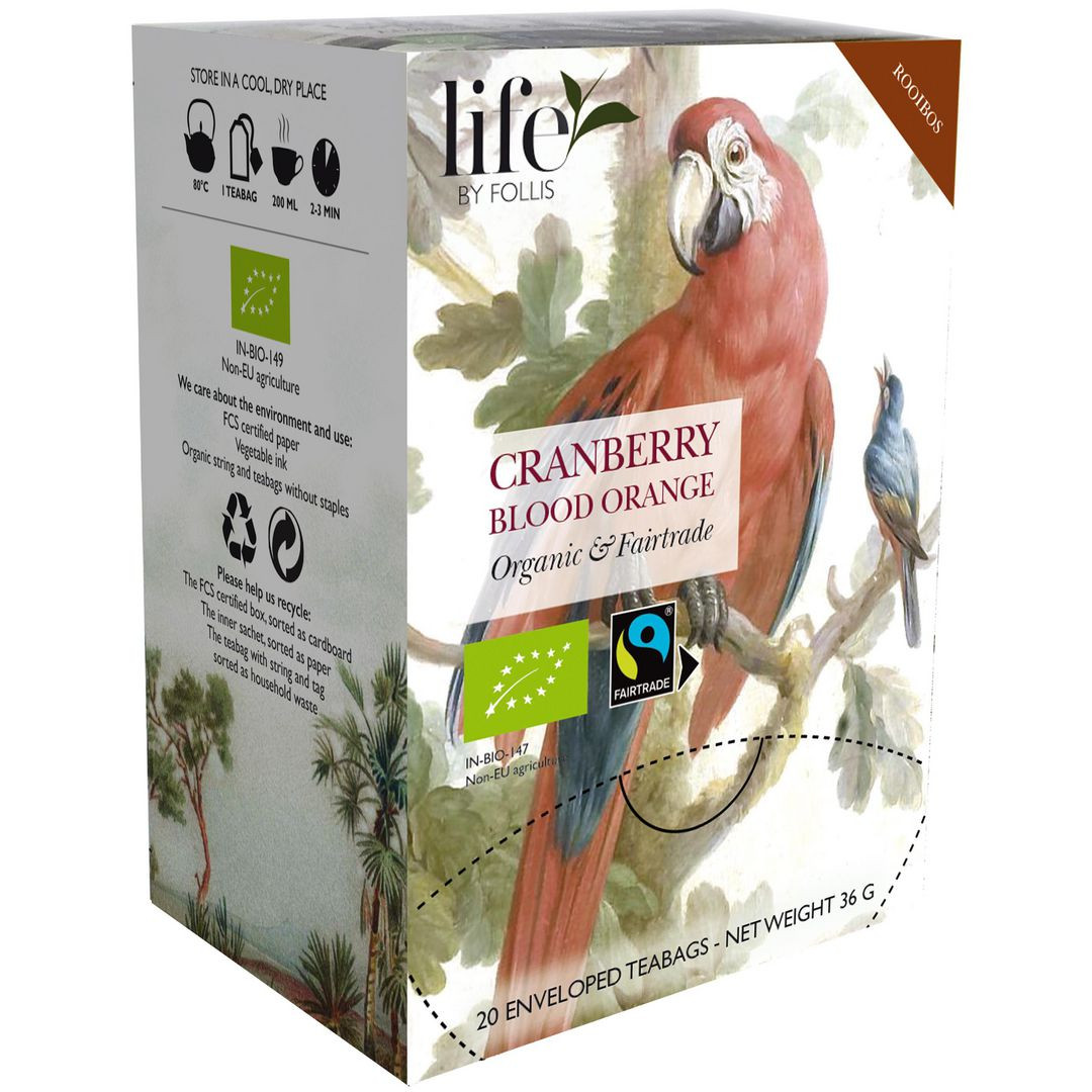 BildeTe LIFE BY FOLLIS Tranb. bl.apelsi 20/fp