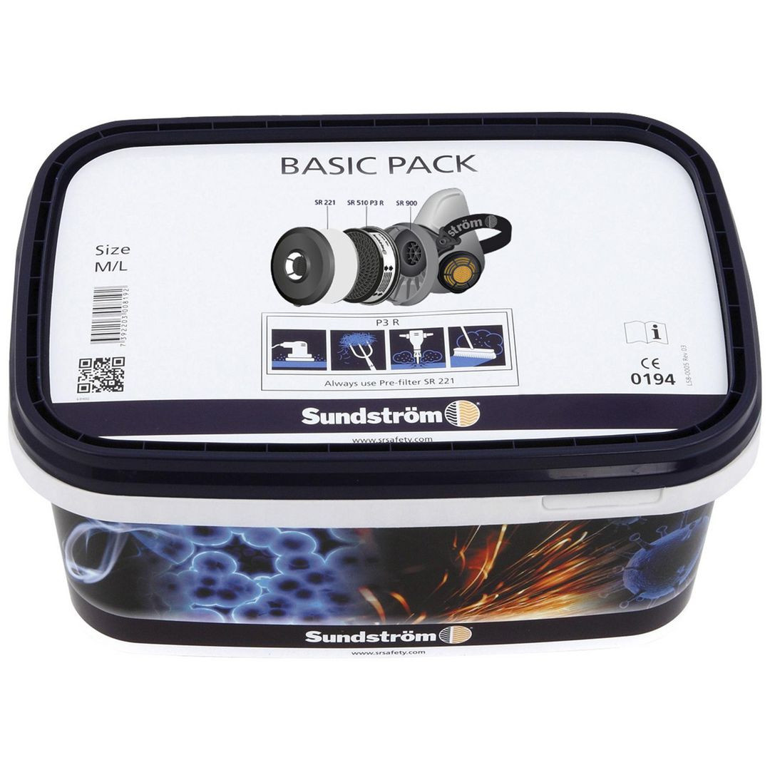 BildeHalvmask SUNDSTRÖM BASIC PACK SR900 M