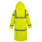 Varselregnrock Hi-Vis 122cm gul kl3 4XL