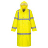 Varselregnrock Hi-Vis 122cm gul kl3 3XL