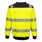 Varselsweatshirt PW379 Hi-Vis Kl 2/3 M