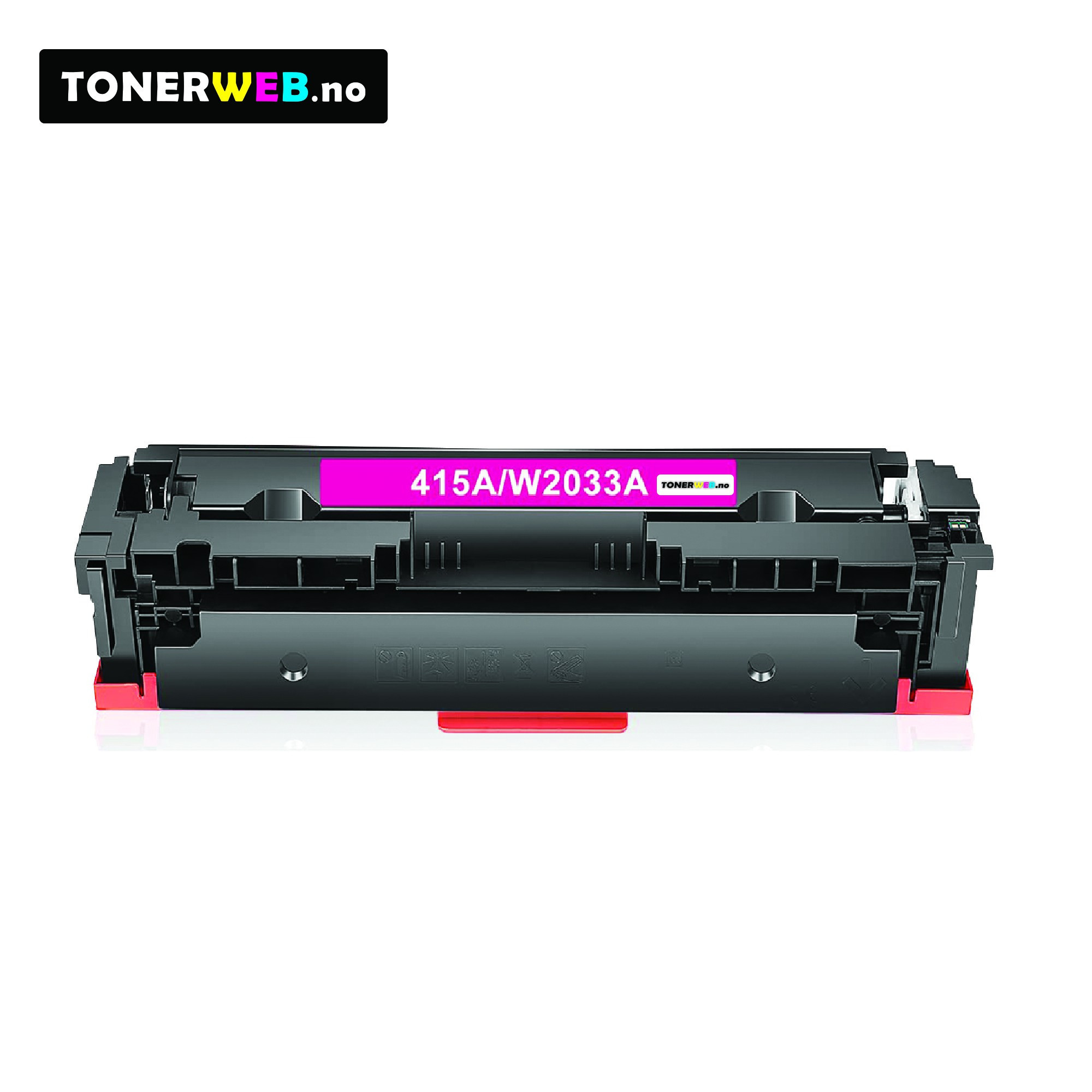 HP 415A M (magenta) toner 2100 sider - kompatibel