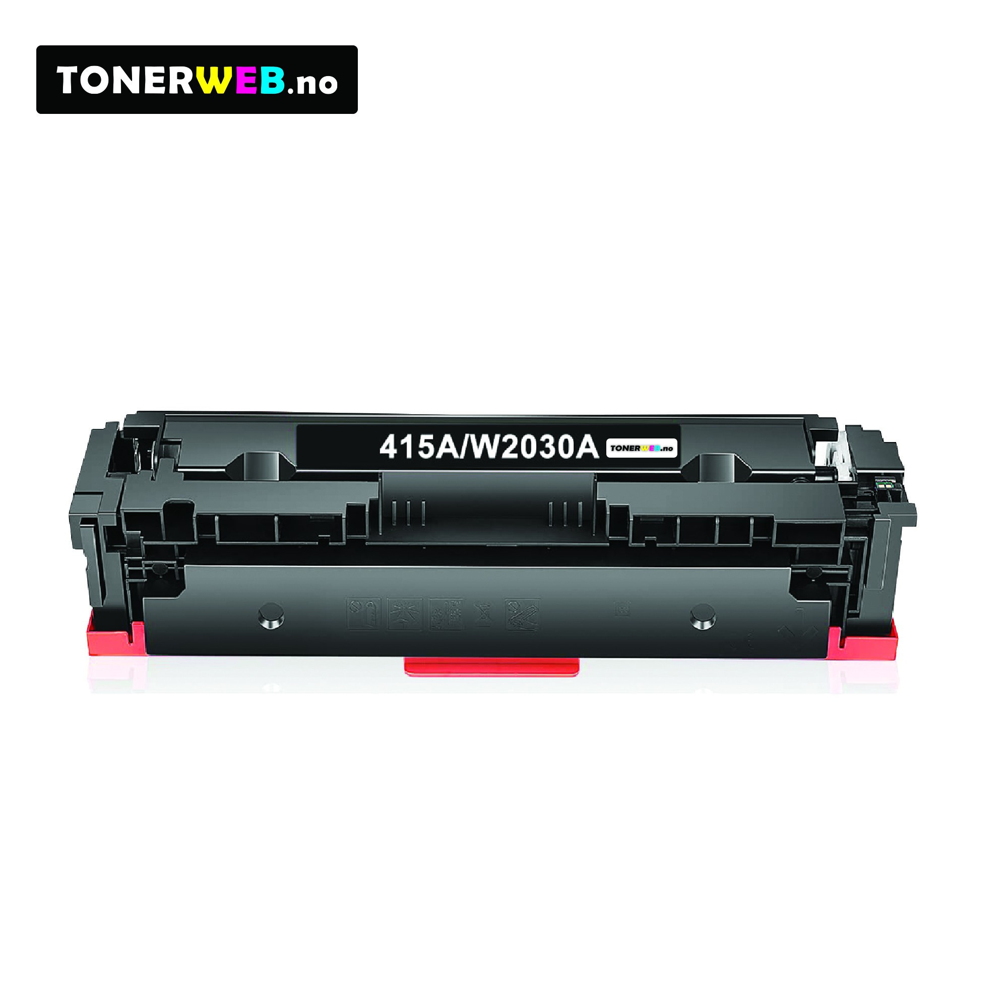 HP 415A BK (svart) toner 2400 sider - kompatibel