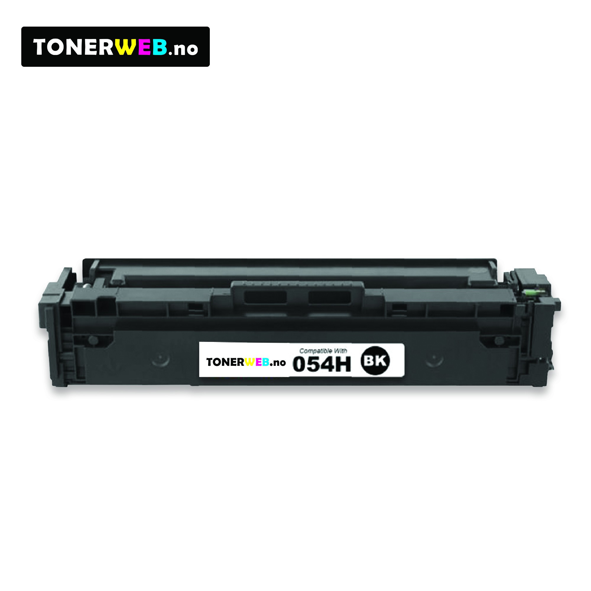 Canon 054H BK (svart) toner 3100 sider - kompatibel