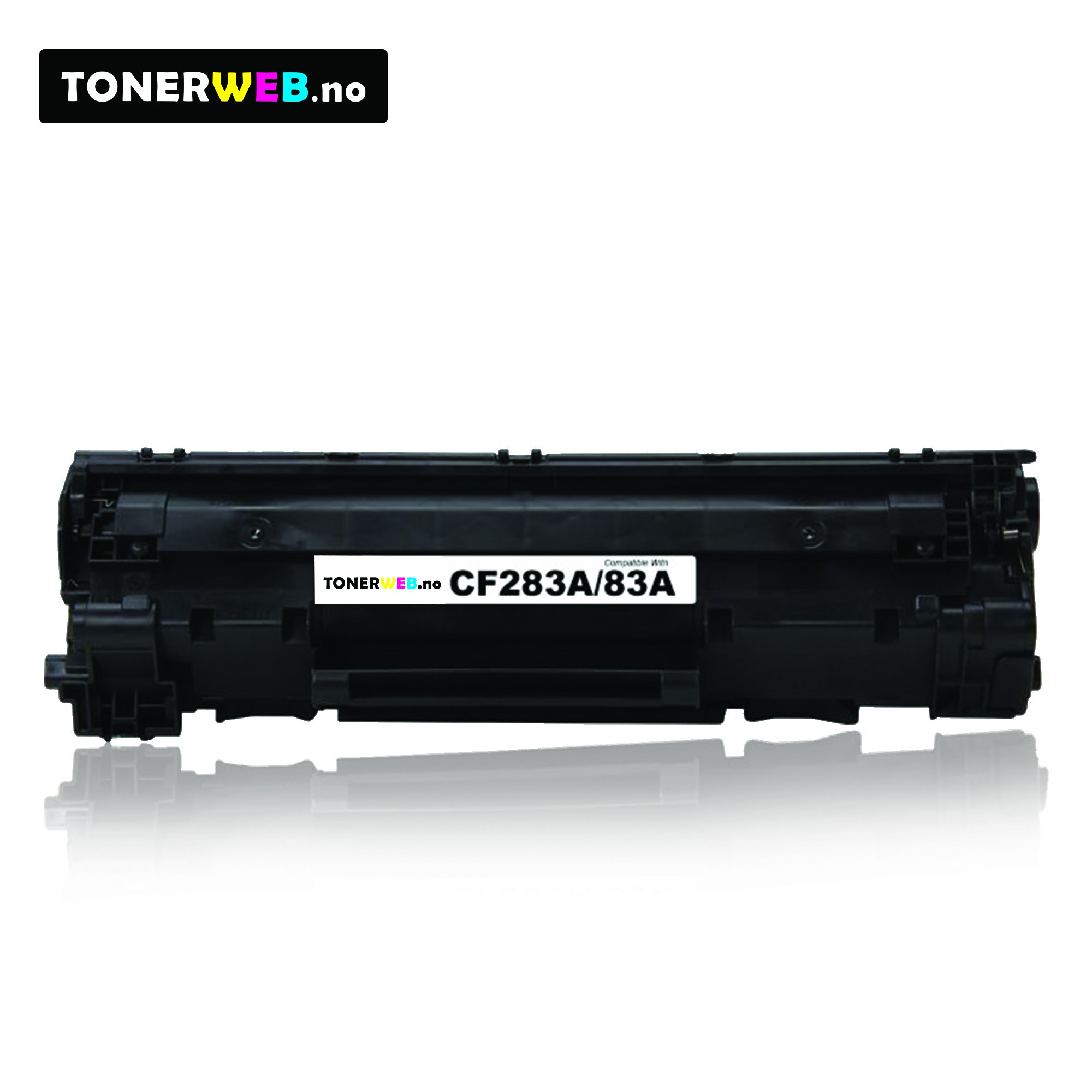 HP 83A BK (svart) toner 2-pakk 2 x 1500 sider - kompatibel
