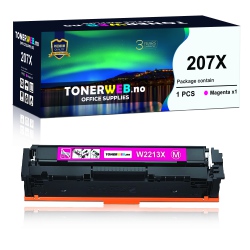 BildeHP 207X M (magenta) toner 2450 sider - kompatibel