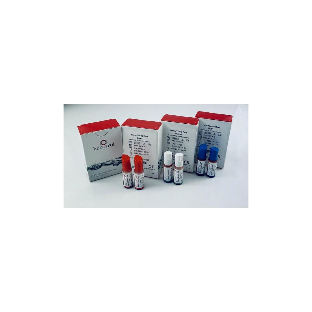 BildeHemocue HemoTrol Duo, Normal 1ml 2/fp