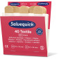 Plåster SALVEQUICK refill textil 40/fp