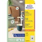 Etikett AVERY avtagb rund 30mm 440/fp