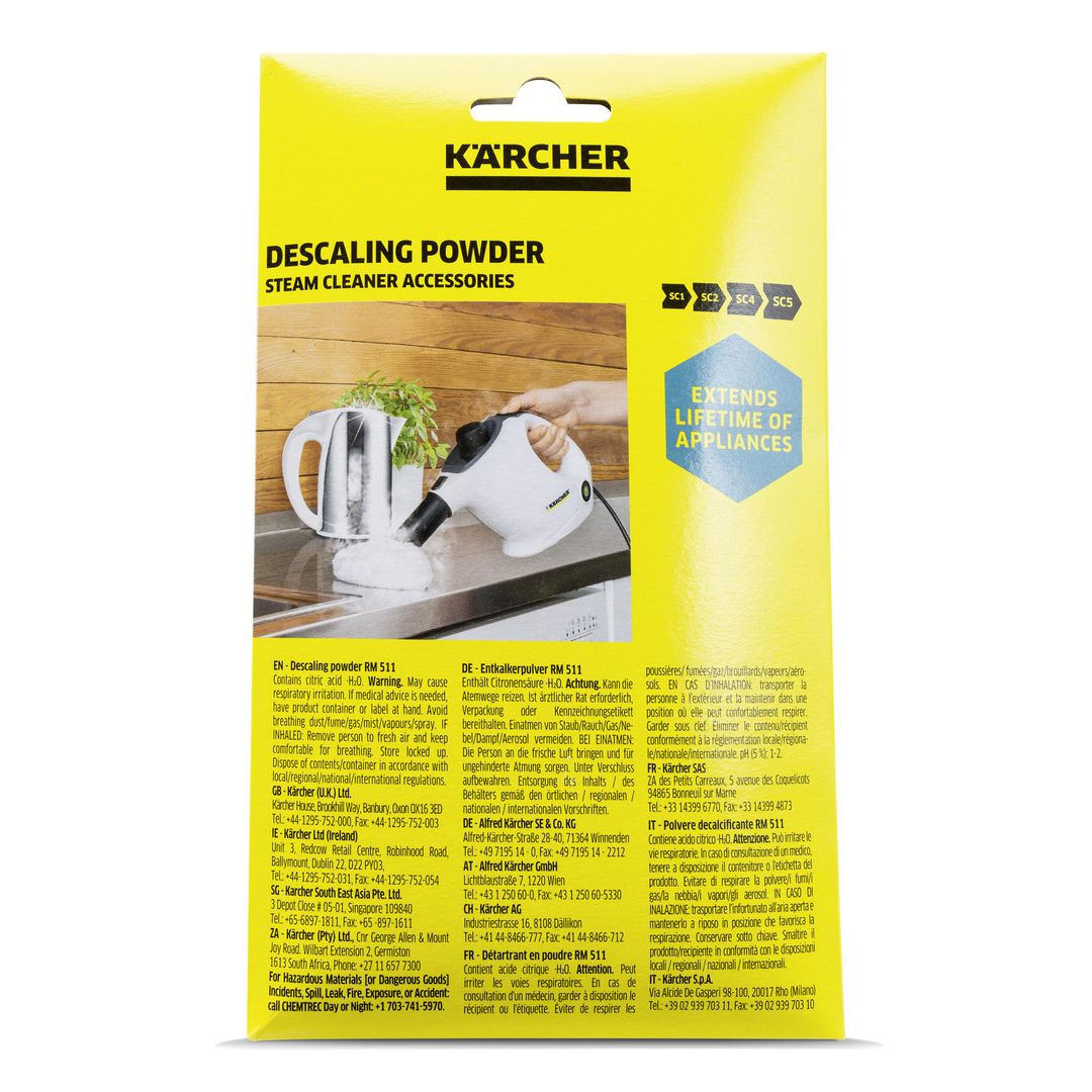 BildeAvkalkningsmedel KÄRCHER SC1/3 6/fp