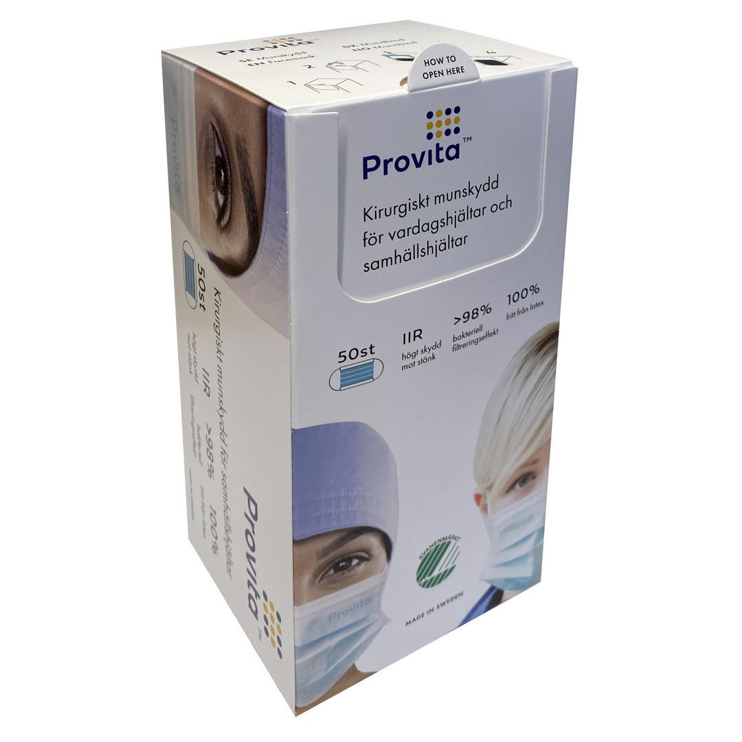 BildeMunskydd Typ IIR svensktillverkat 50/fp