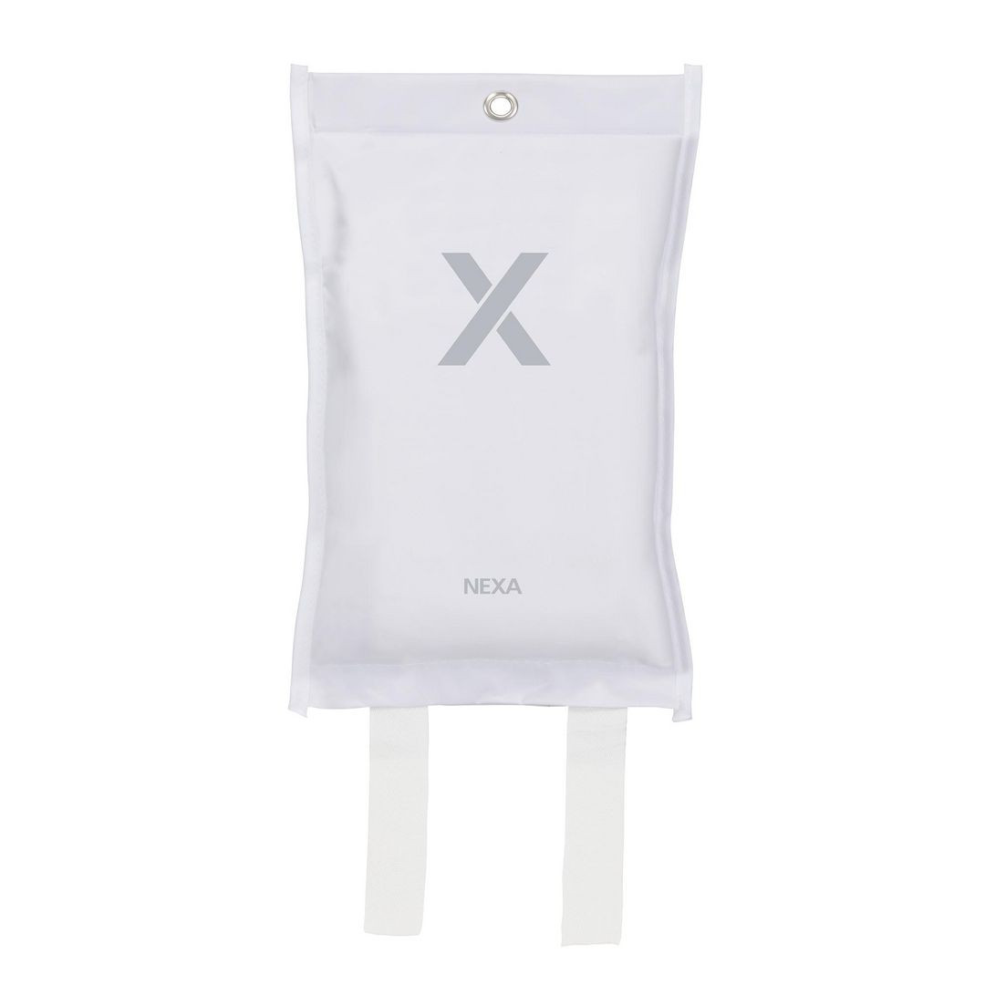 BildeBrandfilt NEXA silikon 120x120cm vit