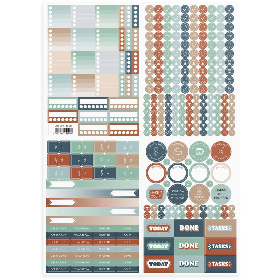 BildeStickersark Be more productive