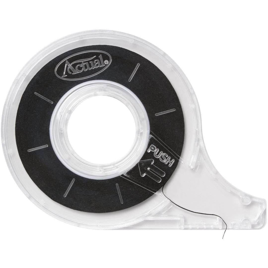 BildeUppdelningsband ACTUAL 1mmx13m svart