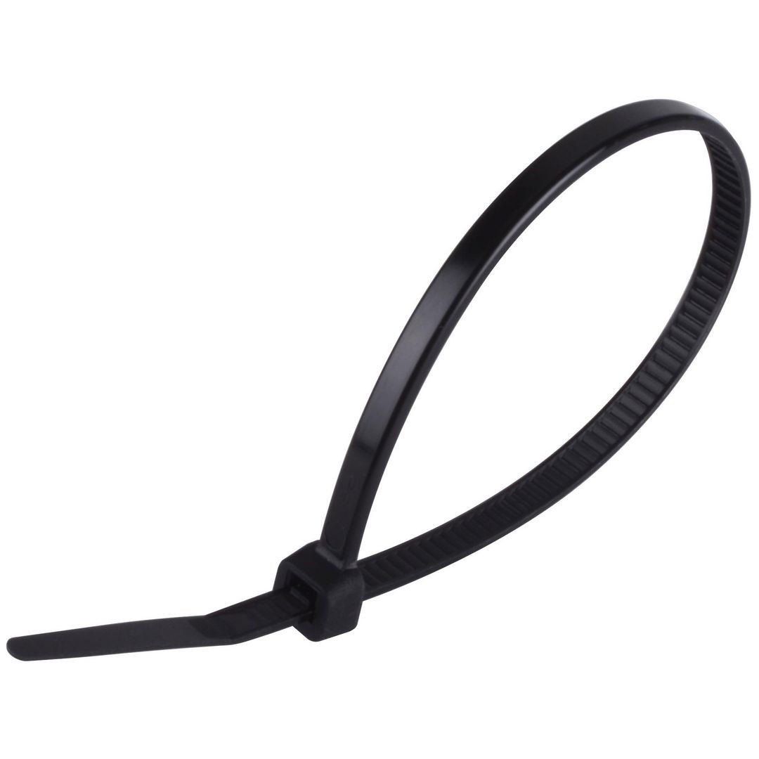 BildeBuntband GELIA 200mmx4,8mm svart 100/fp