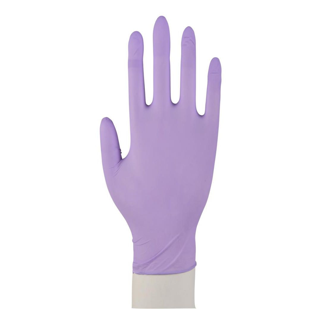 BildeNitrilhandske puderfri lila S 100/fp