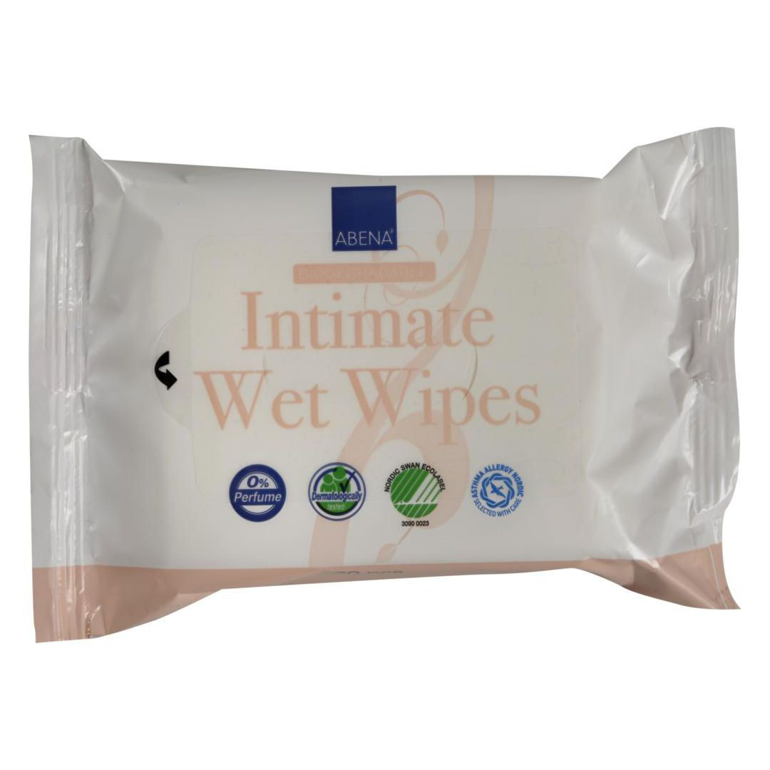 BildeVåtservett ABENA BIO Intim 20x16cm 20/fp