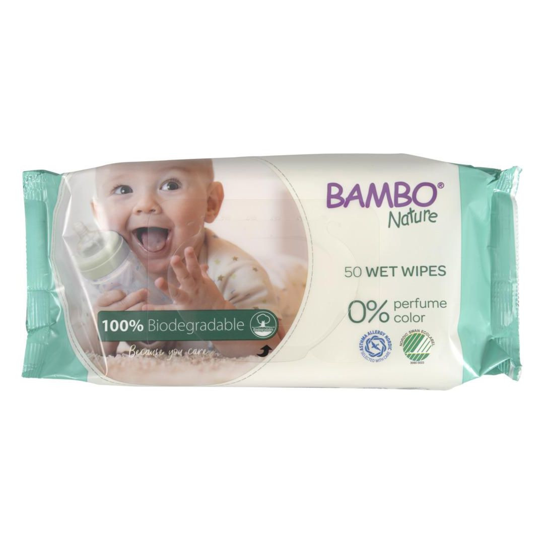 BildeVåtservett BAMBO komposterbar 50/fp