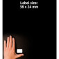 Etikett AVERY handskriv 38x24mm 63/fp