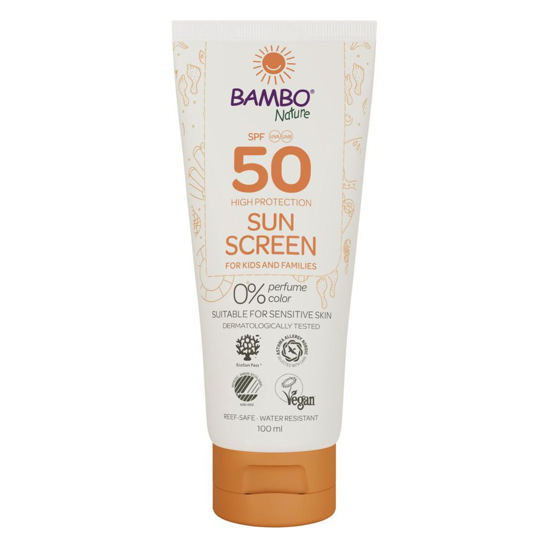 BildeSolskyddskräm BAMBO SPF50 100ml