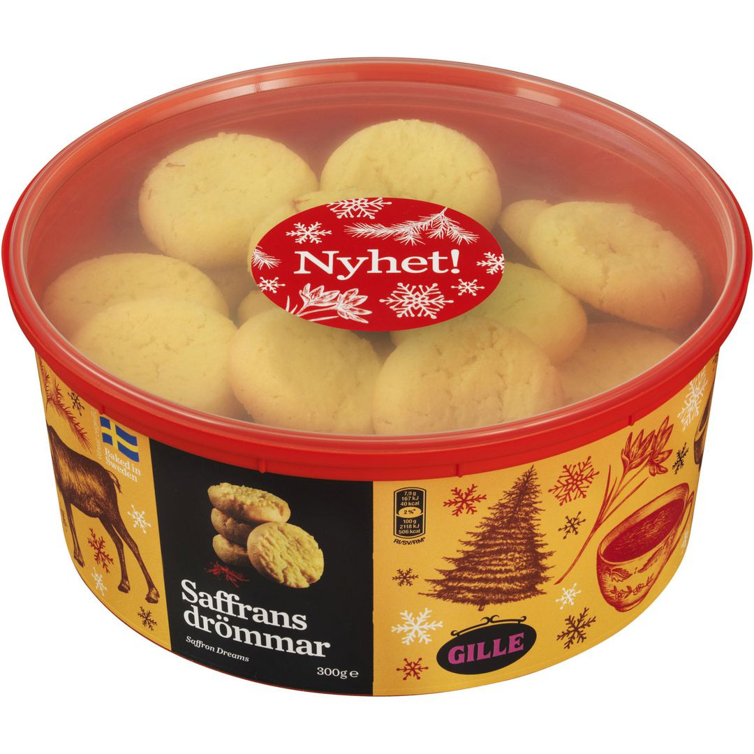 BildeKakor Saffransdrömmar GILLE 300g