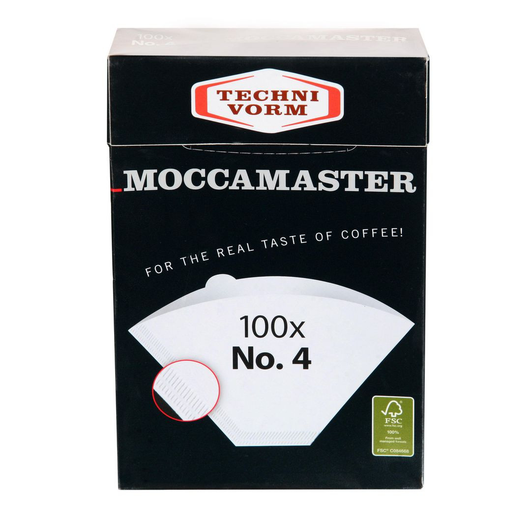 BildeKaffefilter MOCCAMASTER 1x4 100/fp
