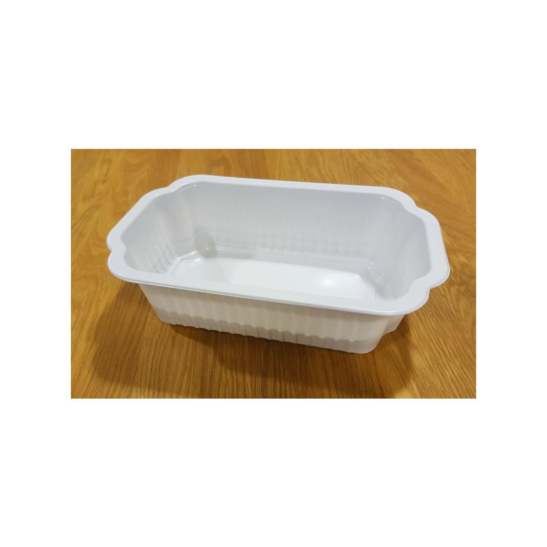 BildeMatform 1-fack 1800ml PP vit 240/fp